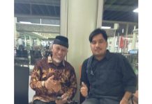 Owner Padang Time Naufal Zahtian Silaturahmi Dengan Gubernur Sumbar Mahyeldi