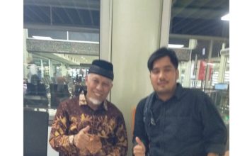 Owner Padang Time Naufal Zahtian Silaturahmi Dengan Gubernur Sumbar Mahyeldi