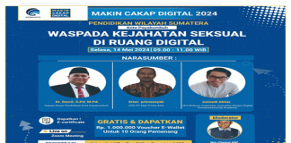 Webinar Kominfo di Payakumbuh, Ajak Waspadai Kejahatan Seksual di Ruang Digital
