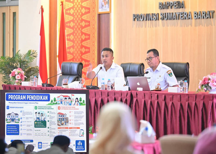 Wagub Vasko Minta OPD Sumbar Proaktif Jemput Program Nasional