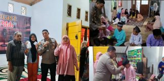 Aipda Dian Wihendro Ratno Rayakan HUT RI ke-79 Bersama Anak Yatim dan Santri Tahfiz Al-Qur’an