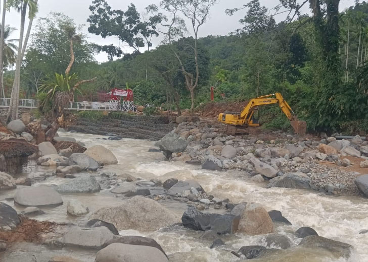 Perumda Air Minum Padang Gerak Cepat Normalisasi Intake Guo Pascabanjir