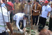 Groundbreaking Huntap di Kuranji: BNPB Juga Percayakan Sepablock di Sumut dan Aceh