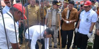 Groundbreaking Huntap di Kuranji: BNPB Juga Percayakan Sepablock di Sumut dan Aceh