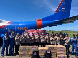 Polda Sumbar Terima Bantuan Logistik dari Mabes Polri, Distribusi Diprioritaskan untuk Wilayah Terdampak Terparah