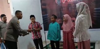 Berbagi Berkah di Maulid Nabi: Aipda Dian Wihendro Ratno Bantu Anak Yatim dengan Al-Qur’an di Yayasan Berkah Amal Salih