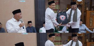 Safari Ramadan di Sawahlunto, PT Semen Padang Serahkan Rp12,5 Juta dan Al-Qur’an di Masjid Agung