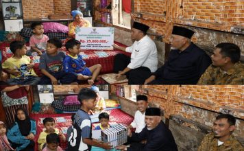 Gubernur Sumbar Serahkan Bantuan Bedah Rumah bagi Warga Kurang Mampu di Solok Selatan