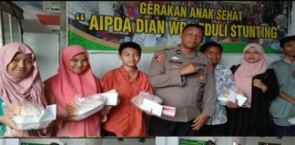 40 Anak Yatim Terima Santunan dari Polsek Lubeg dan Yayasan Berkah Amal Salih