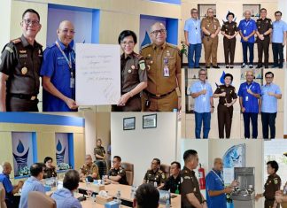 Kajati Sumbar Apresiasi Pengelolaan Pelayanan dan Kualitas Air Perumda AM Kota Padang