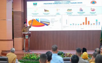 Gubernur Mahyeldi Soroti Dampak Bencana 2025, Kesiapsiagaan Jadi Kunci