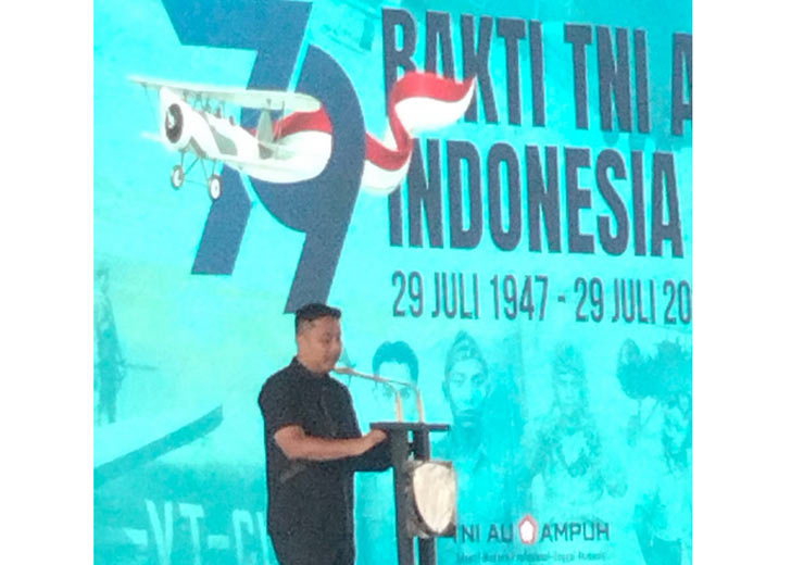 Hari Bakti TNI AU ke-79 Dipusatkan di Sumbar, Vasko: Bukti Kepercayaan dan Sinergi untuk Rakyat