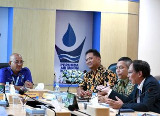 Delegasi Jepang Bahas Proyek Pengelolaan Air Bersih dengan Perumda Air Minum Kota Padang