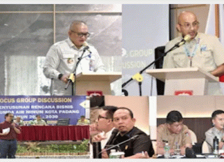 Perumda Air Minum Kota Padang Gelar Focus Group Discussion