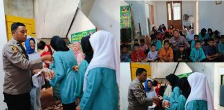 Aipda Dian Wihendro Berbagi Rezeki dengan Anak Yatim di Lubeg Melalui Program Jum’at Berkah