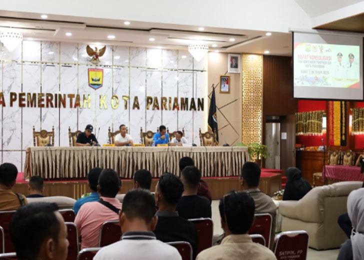 Wawako Mulyadi Pimpin Rapat Konsolidasi Porprov XVI Sumbar