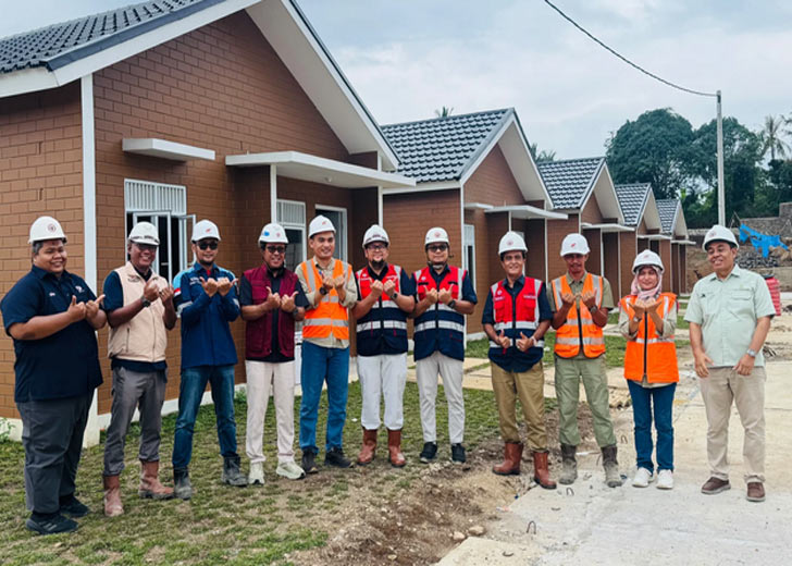 Progres Huntap Danantara Hampir 80 Persen, Pelaksana Proyek Apresiasi Keandalan dan Suplai SEPABLOCK