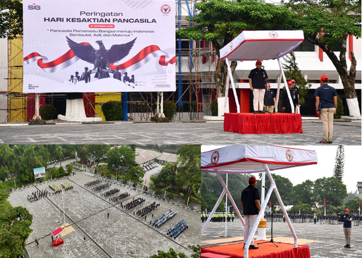 Peringati Hari Kesaktian Pancasila, Semen Padang Teguhkan Peran Perusahaan dalam Membangun Bangsa