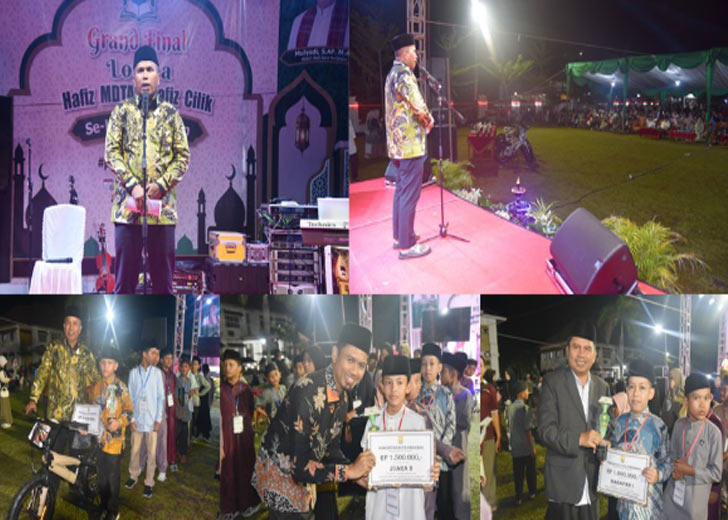 Lomba Hafiz MDTA dan Hafiz Cilik Se-Kota Pariaman Tahun 2026 Berakhir Sukses