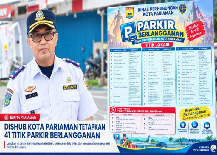 Tekan Pungli, Pemko Pariaman Terapkan Parkir Berlangganan