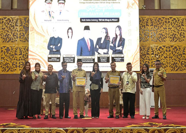 Mahyeldi Dorong 740 Ribu UMKM Sumbar Go Digital, TikTok Jadi Andalan