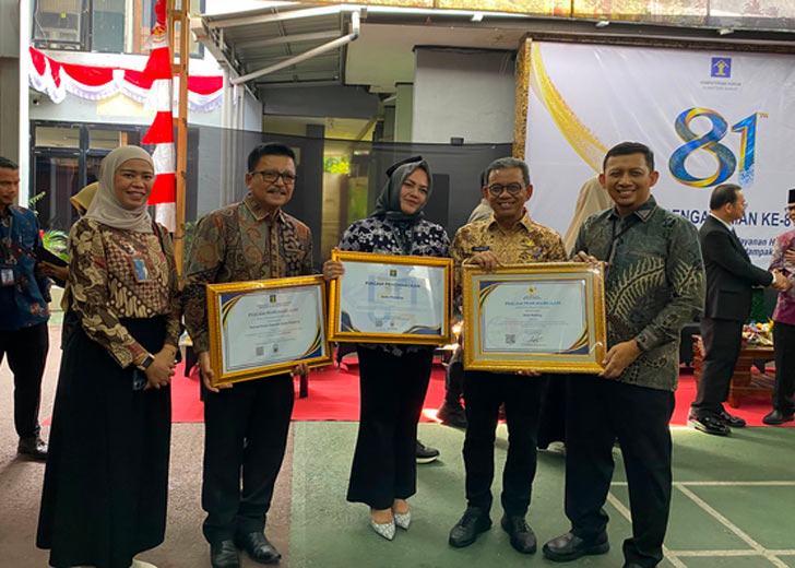 Menata Hukum, Menjemput Prestasi: Padang Raih Nilai Sempurna IRH 100