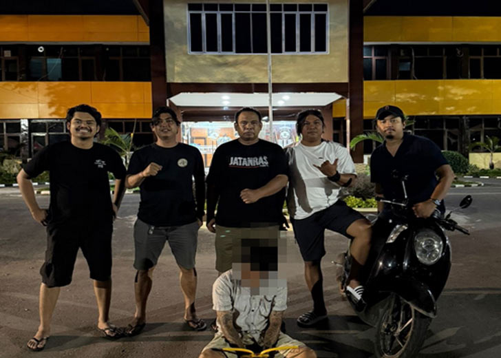 Curi Sepeda Motor, Pria Di Kota Padang Diringkus URC Tim Klewang Satreskrim Polresta Padang