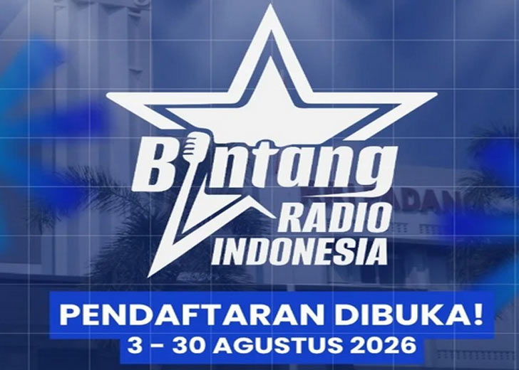 RRI Padang Buka Pendaftaran Bintang Radio 2026, Kesempatan Talenta Muda Unjuk Bakat