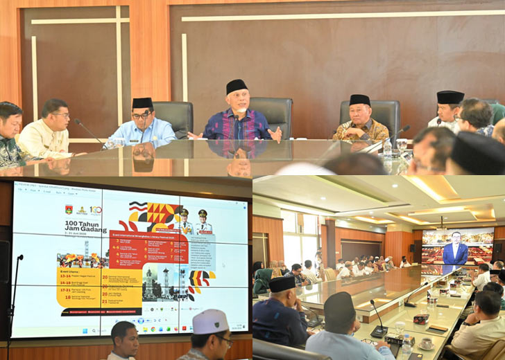 Pemprov Sumbar Siap Sukseskan Peringatan Satu Abad Jam Gadang