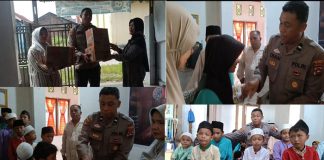 Aipda Dian Konsisten Berbagi, Santunan Jumat Berkah Terus Mengalir