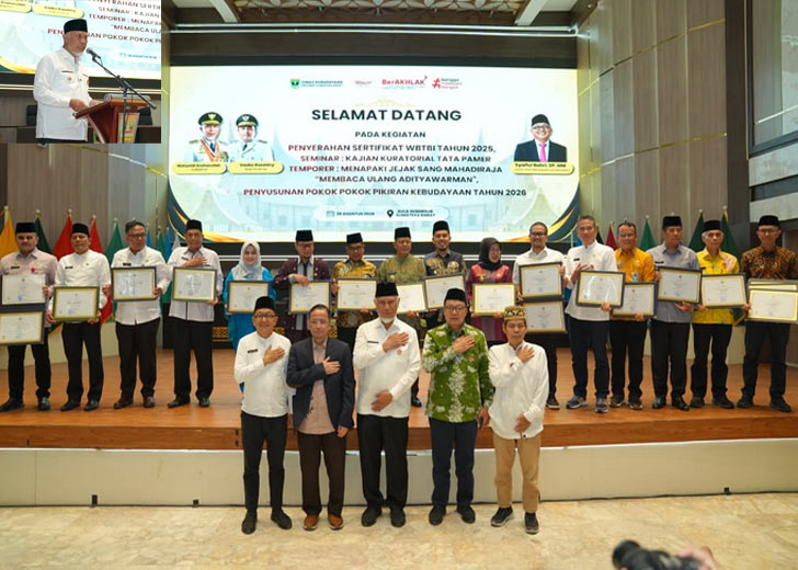 164 Warisan Budaya Sumbar Diakui WBTBI, Mahyeldi Tekankan Pentingnya Pewarisan Budaya ke Generasi Muda
