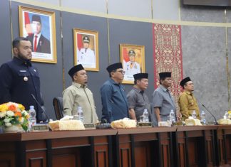 DPRD Kota Padang Gelar Rapat Paripurna Pembahasan Propemperda 2026