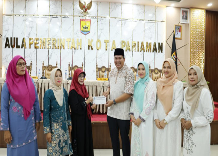 398 Kader Dasawisma Pariaman Tengah Terima Uang Transportasi