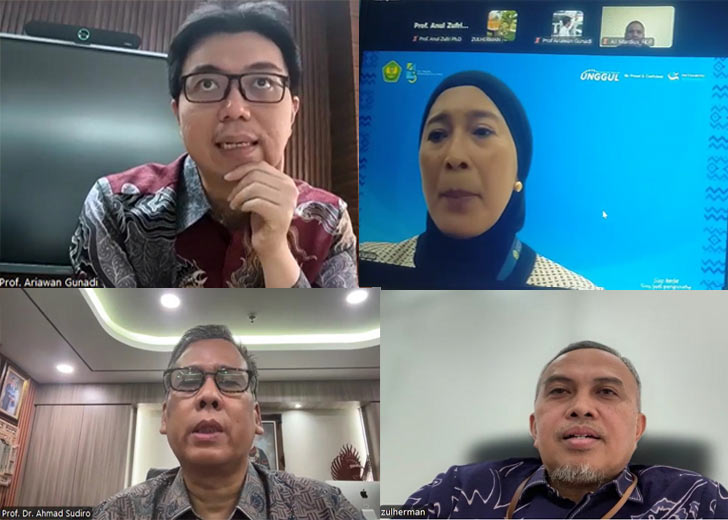 Universitas Bung Hatta dan Untar Jajaki Kolaborasi, Bidik Riset hingga Student Mobility