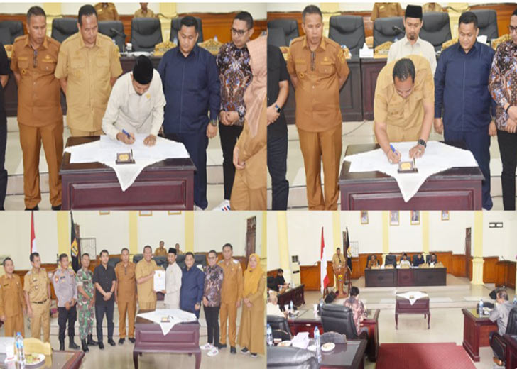 DPRD Kota Pariaman Ketok Palu Ranperda APBD-P Kota Pariaman Tahun 2026