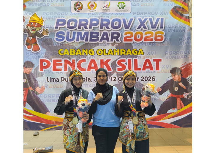 Anak Sasian PPS Sakato Semen Padang Raih 1 Emas dan 4 Perunggu pada Porprov XVI Sumatera Barat 2026