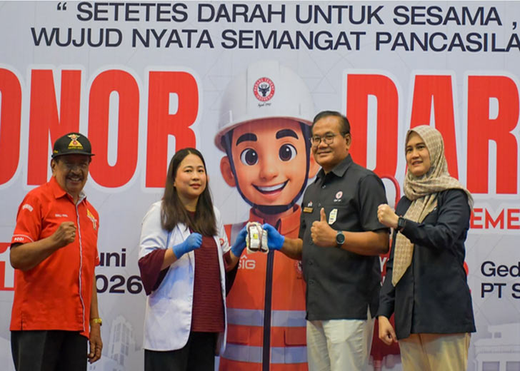 PT Semen Padang Himpun 312 Kantong Darah, Perkuat Semangat Gotong Royong dan Kemanusiaan