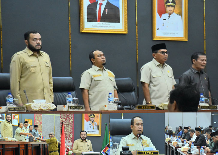 Rapat Paripurna DPRD Kota Padang Terima Tiga Ranperda, Ekonomi Kreatif Jadi Sorotan