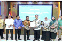 Wabup Risnaldi Hadiri Penyerahan LKPD 2025 di BPK Sumbar