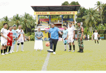 Yota Balad Lakukan Tendangan Pertama MOS 20 Nasional