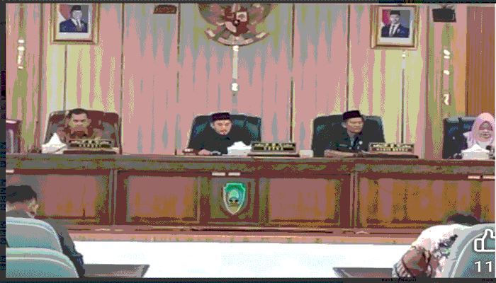 DPRD Kabupaten Pasaman menggelar rapat kerja gabungan Komisi I, II dan III.