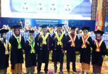 UNP Kukuhkan 8 Guru Besar, Perkuat SDM Intelektual Kampus