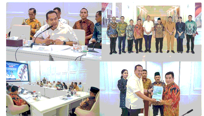 Walikota Pariaman Serahkan Proposal ke Menteri PPN/Kepala Bappenas