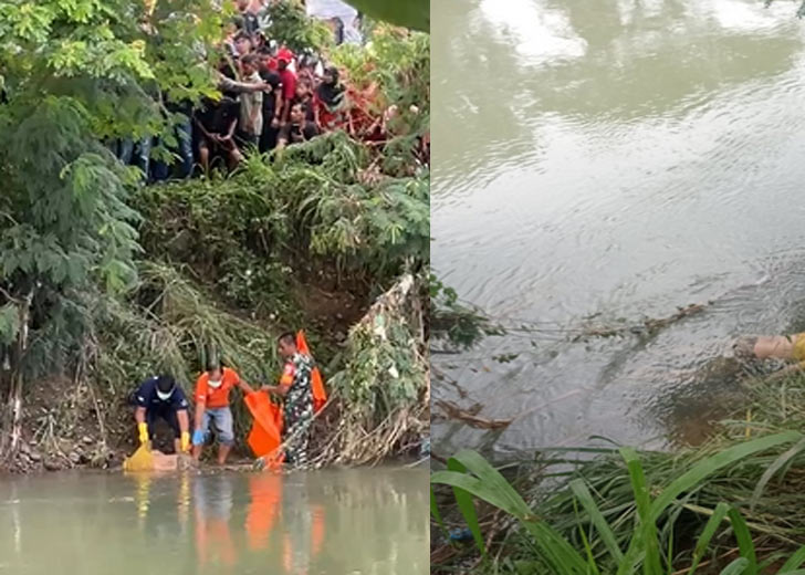 Warga Ditemukan Meninggal Mengapung di Banda Bakali dekat Lapangan Matador Padang