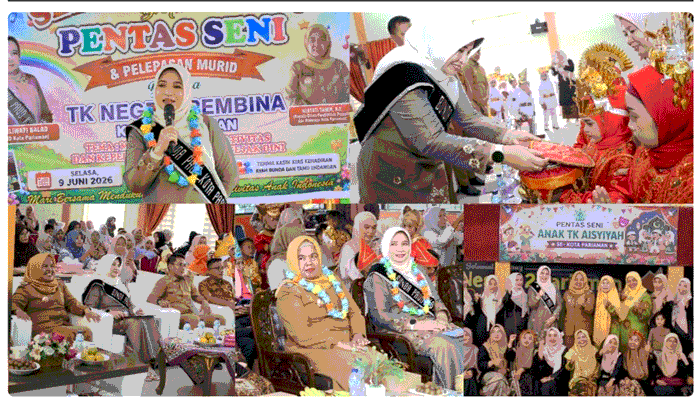 Bunda PAUD Kota Pariaman Buka Pentas Seni dan Lepas Anak – Anak TK