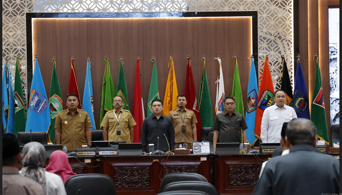 DPRD Sumbar Gelar Rapat Paripurna Penyampaian Perubahan KUA-PPAS 2026