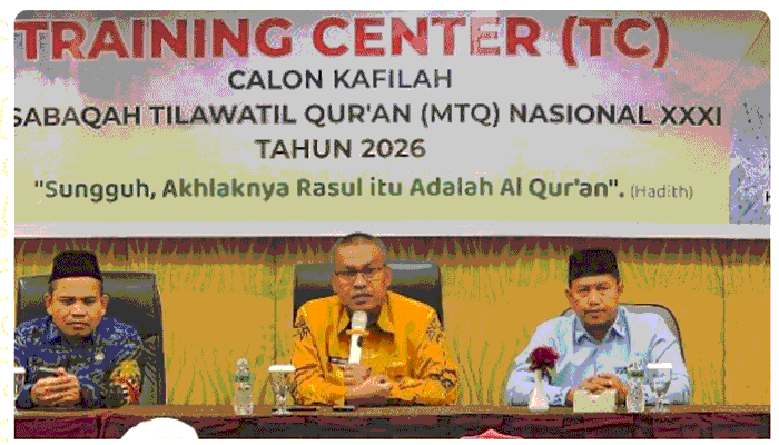 Sekda Optimistis Sumbar Tembus 10 Besar MTQ Nasional, Targetkan Raih Posisi 5 Besar