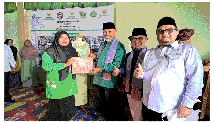 Zakat Produktif Jadi Penggerak Pemulihan Ekonomi, Gubernur Luncurkan Kampung Zakat Ampalu