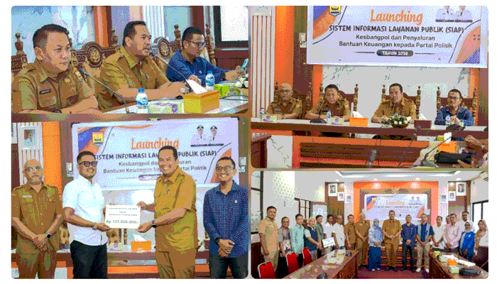 Delapan Parpol Terima Bantuan Keuangan Dari Pemko Pariaman