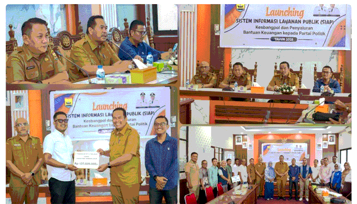 Delapan Parpol Terima Bantuan Keuangan Dari Pemko Pariaman